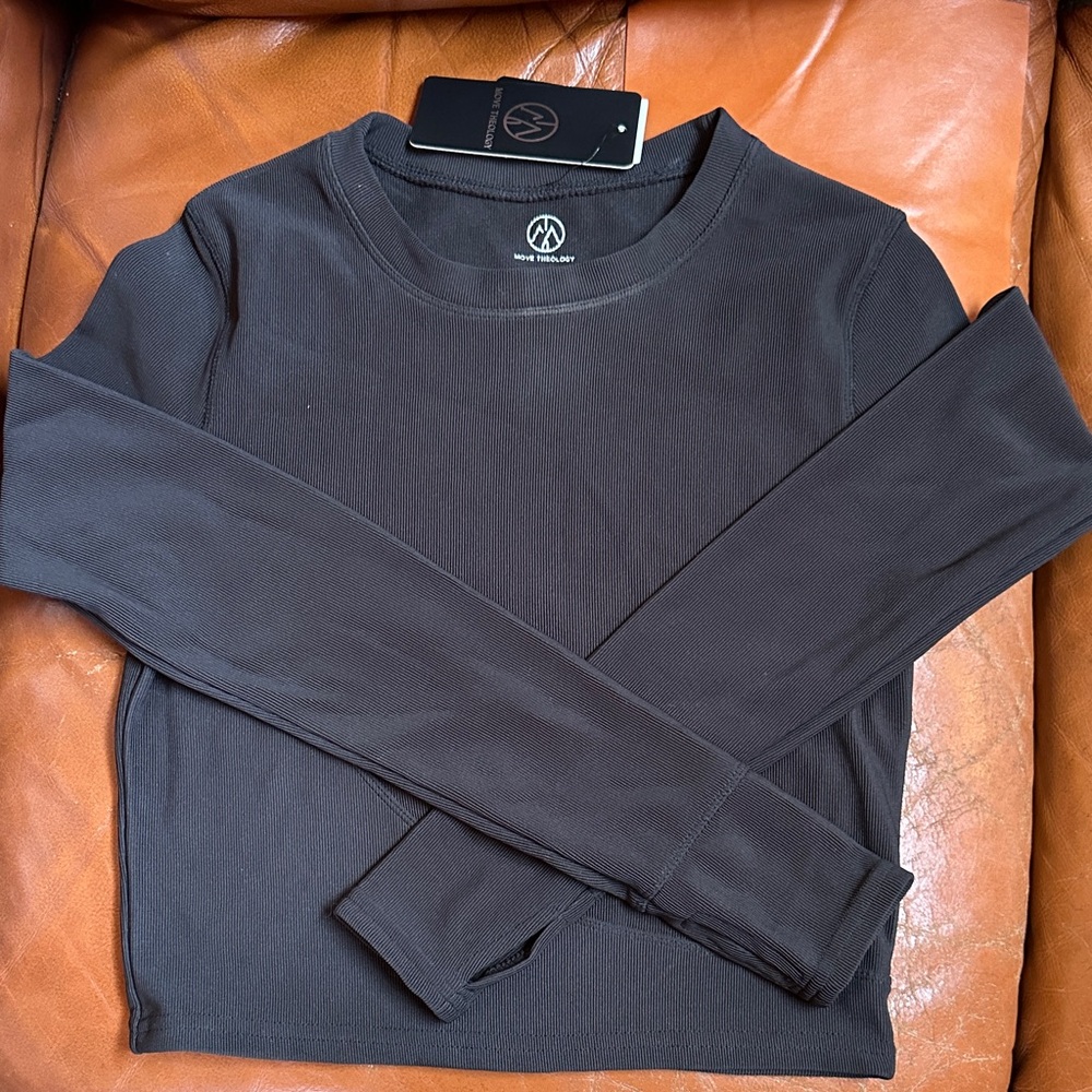 Modern Warrior Black Long Sleeve Tee NWT